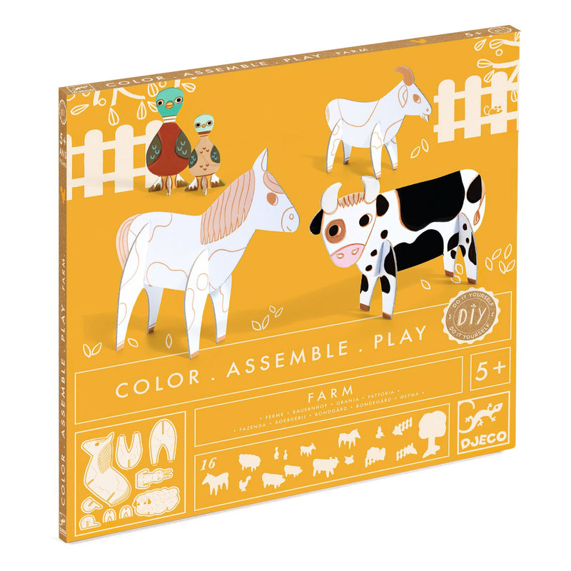 Djeco Creative Kit Farm - Swanky Boutique 