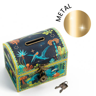 Djeco Dinosaur Piggy Bank - Swanky Boutique