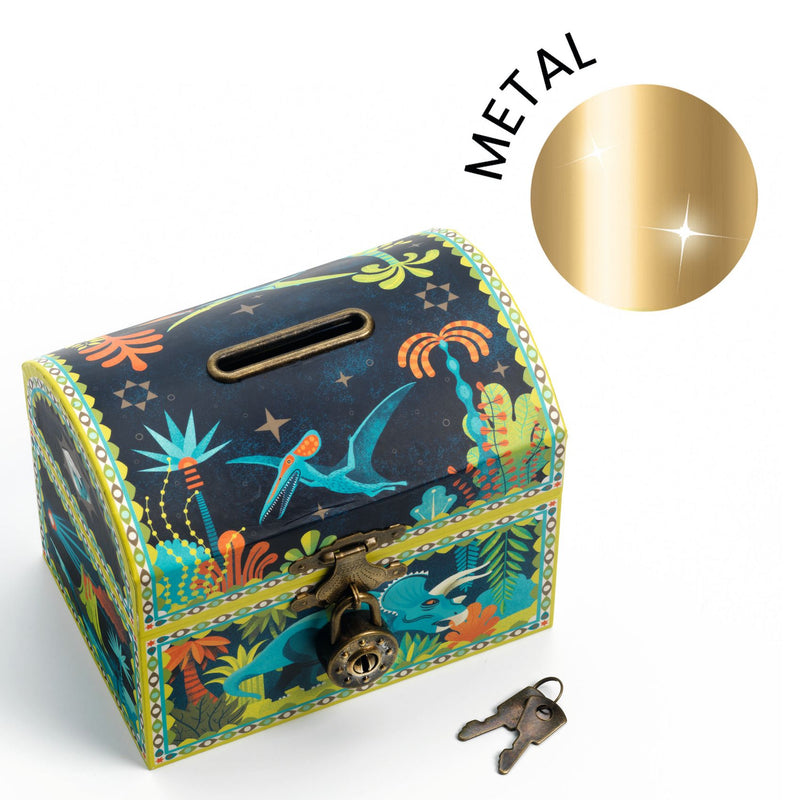 Djeco Dinosaur Piggy Bank - Swanky Boutique
