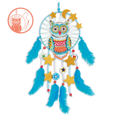 Djeco Do It Yourself Dreamcatcher to Create - Golden Owl - Swanky Boutique Malta