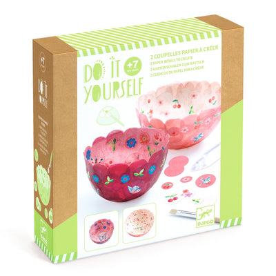 Djeco Do It Yourself Paper Bowls - Swanky Boutique 