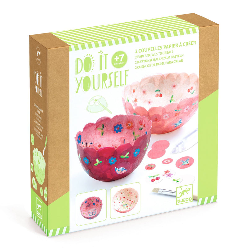 Djeco Do It Yourself Paper Bowls - Swanky Boutique 