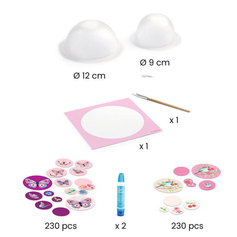 Djeco Do It Yourself Paper Bowls - Swanky Boutique 