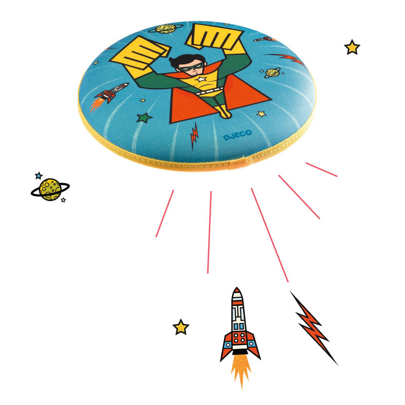Djeco- Foam Frisbee- Flying Hero Swanky Boutique Malta 