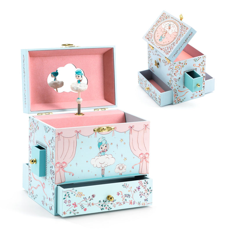 Djeco Jewellery Box Ballerina on Stage - Swanky Boutique Malta 
