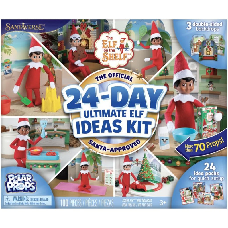 Elf On The Shelf - Elf On The Shelf – 24 Day Ultimate Elf Ideas Kit - Swanky Boutique Malta 