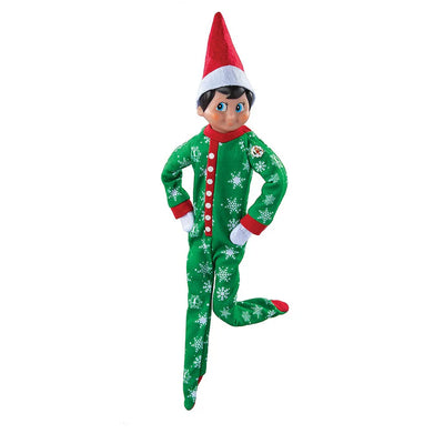 Elf on the Shelf Claus Couture Collection Snowflake Snuggle PJs - Swanky Boutique 