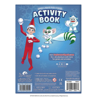 Elf on the Shelf - Santa's North Pole Friends Activity Book - Swanky Boutique Malta 