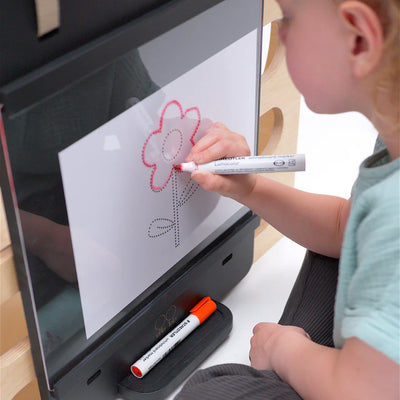 Ette Tete - Double-Sided Drawing Blackboard - Add-on for Helper Towers & Climbing Toys - Swanky Boutique Malta 