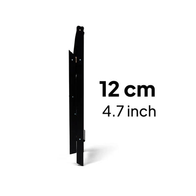 Ette Tete - Step & Fold - Foldable Helper Tower With Adjustable Height - Black - Swanky Boutique Malta 
