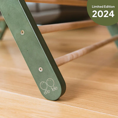 Ette Tete Pikler Triangle - Modifiable climbing frame MOPITRI (No Ramp) - Green - Swanky Boutique
