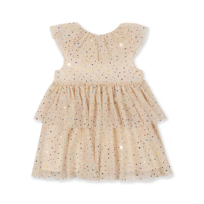 Konges Sloejd - Girls Party Dress Multi Stars - Swanky Boutique