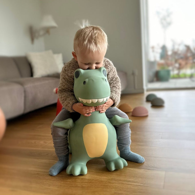 Jumping Animal Dexter Teh Dinosaur - Swanky Boutique