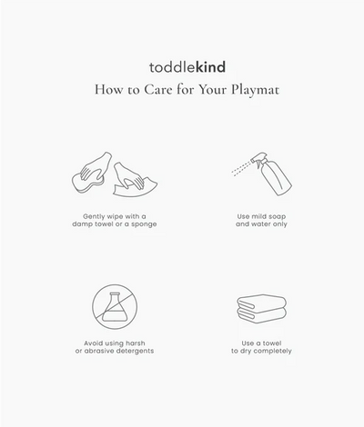 Toddlekind - Premium Foam Playmats | Deco - Ecru - Swanky Boutique