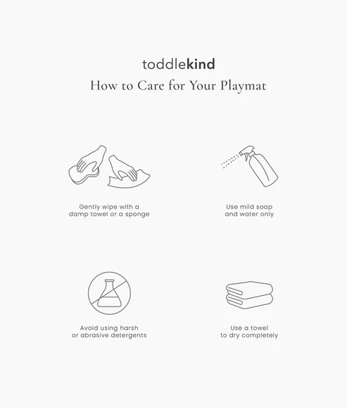 Toddlekind - Premium Foam Playmats | Tulum - Sandstone - Swanky Boutique