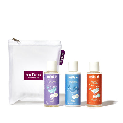 meri meri - miniatures travel kit incl shampoo conditioner & body wash - swanky boutique malta