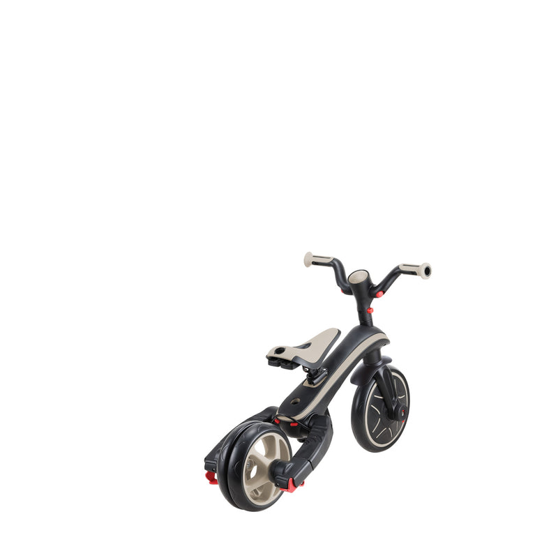 Globber Explorer Trike Foldable Taupe - Swanky Boutique 