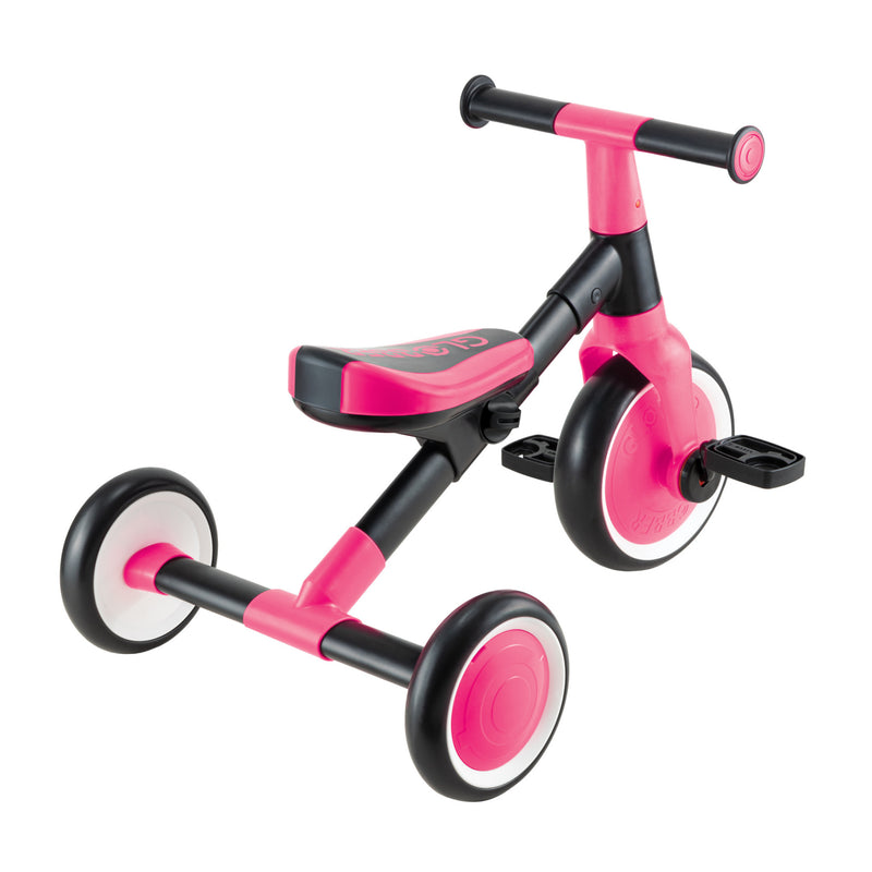 Globber Learning Trike 2 in 1 Fuchsia - Swanky Boutique