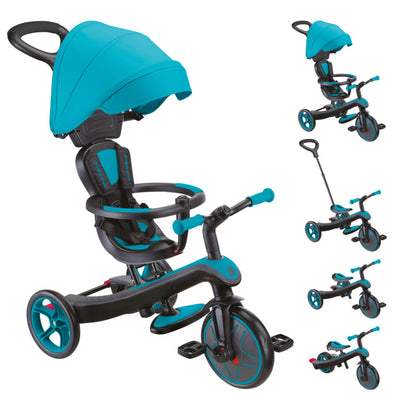 Trike 4-in-1, Explorer (10M-5Y) - Teal