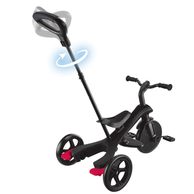 Trike 4-in-1, Explorer (10M-5Y) - Black