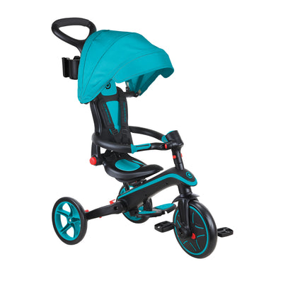 Globber Explorer Trike Foldable Teal - Swanky Boutique 