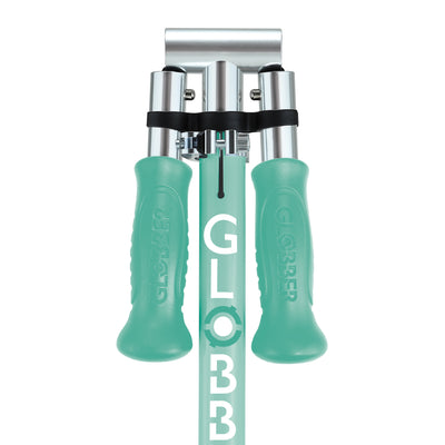 Globber FLOW FOLDABLE JUNIOR LIGHTS Mint - Swanky Boutique Malta