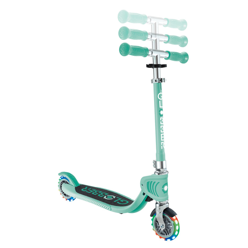 Scooter 2-Wheels, Flow Foldable Junior Lights (3+ Years) - Mint