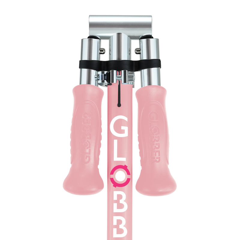Scooter 2-Wheels, Flow Foldable Junior Lights (3+ Years) - Pastel Pink