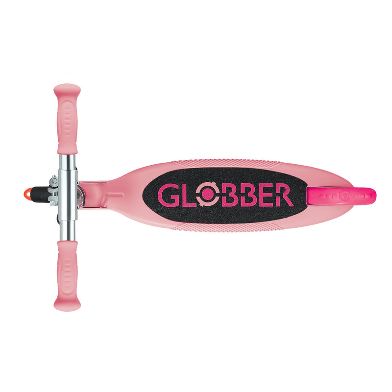 Scooter 2-Wheels, Flow Foldable Junior Lights (3+ Years) - Pastel Pink