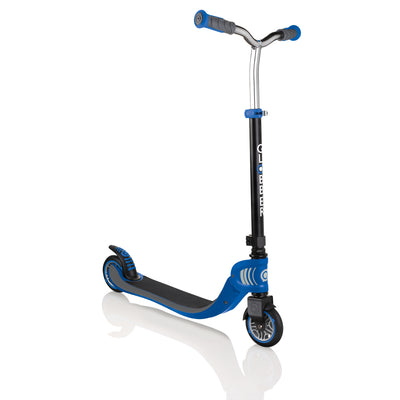 Globber Flow Foldable 125 2-wheel Scooter Navy Blue - Swanky Boutique