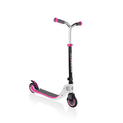 Globber Flow 125 Foldable Pink 2 Wheel Scooter - Swanky Boutique