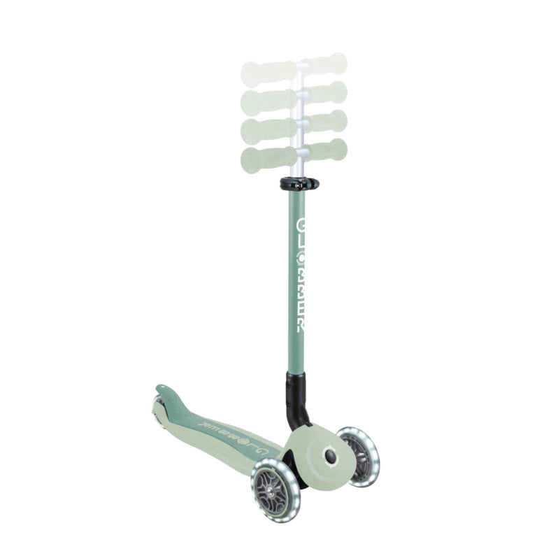 Globber GO•UP ACTIVE LIGHTS ECOLOGIC Pistachio - Swanky Boutique 
