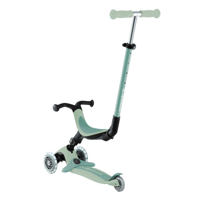 Globber GO•UP ACTIVE LIGHTS ECOLOGIC Pistachio - Swanky Boutique 