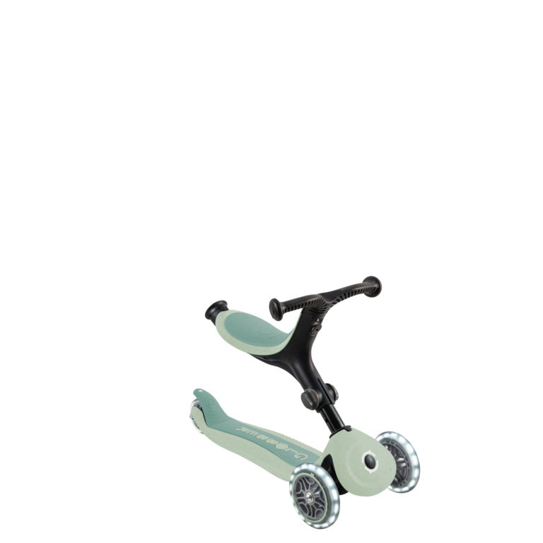 Globber GO•UP ACTIVE LIGHTS ECOLOGIC Pistachio - Swanky Boutique 