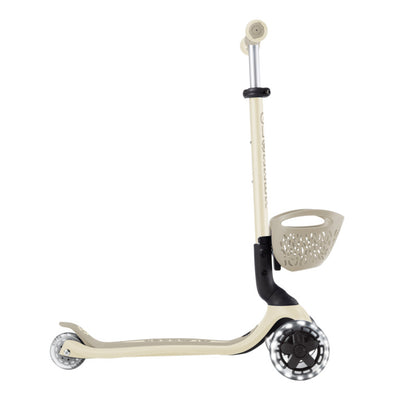 Globber GO•UP BABY LIGHTS 360° Taupe - Swanky Boutique Malta 