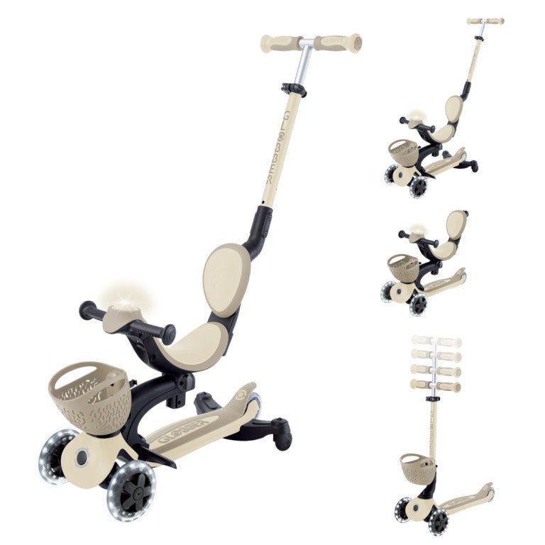 Scooter GO.UP Baby Lights 360° - Taupe