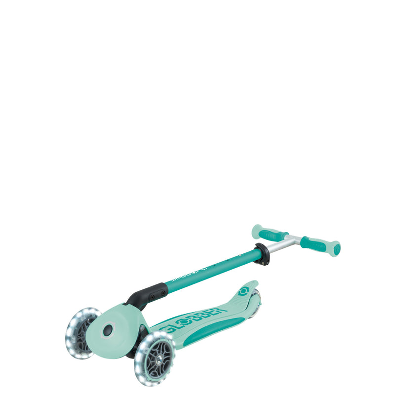 Globber GO•UP DELUXE LIGHTS 360° Mint - Swanky Boutique Malta