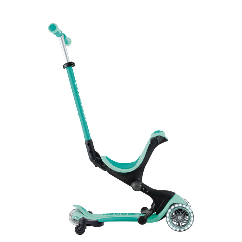 Globber GO•UP DELUXE LIGHTS 360° Mint - Swanky Boutique Malta