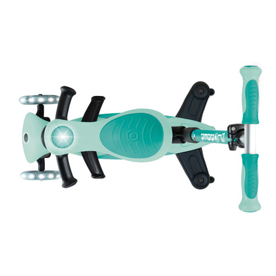 Globber GO•UP DELUXE LIGHTS 360° Mint - Swanky Boutique Malta