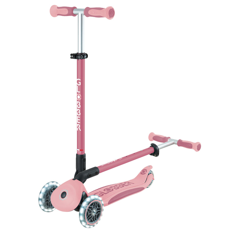 Scooter GO.UP Deluxe Lights 360° - Pastel Pink