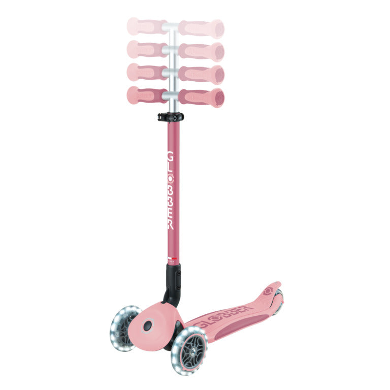Scooter GO.UP Deluxe Lights 360° - Pastel Pink