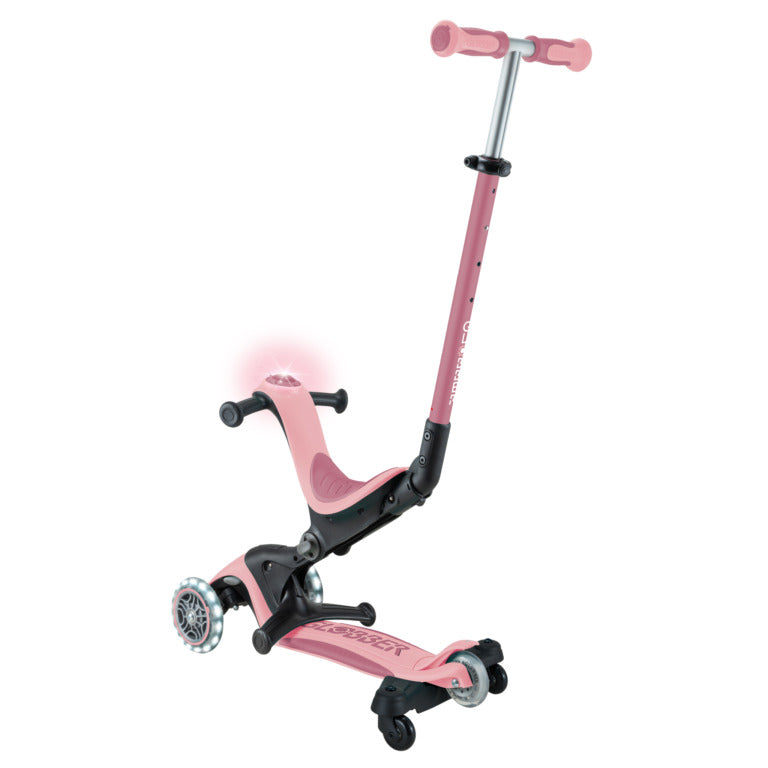 Scooter GO.UP Deluxe Lights 360° - Pastel Pink