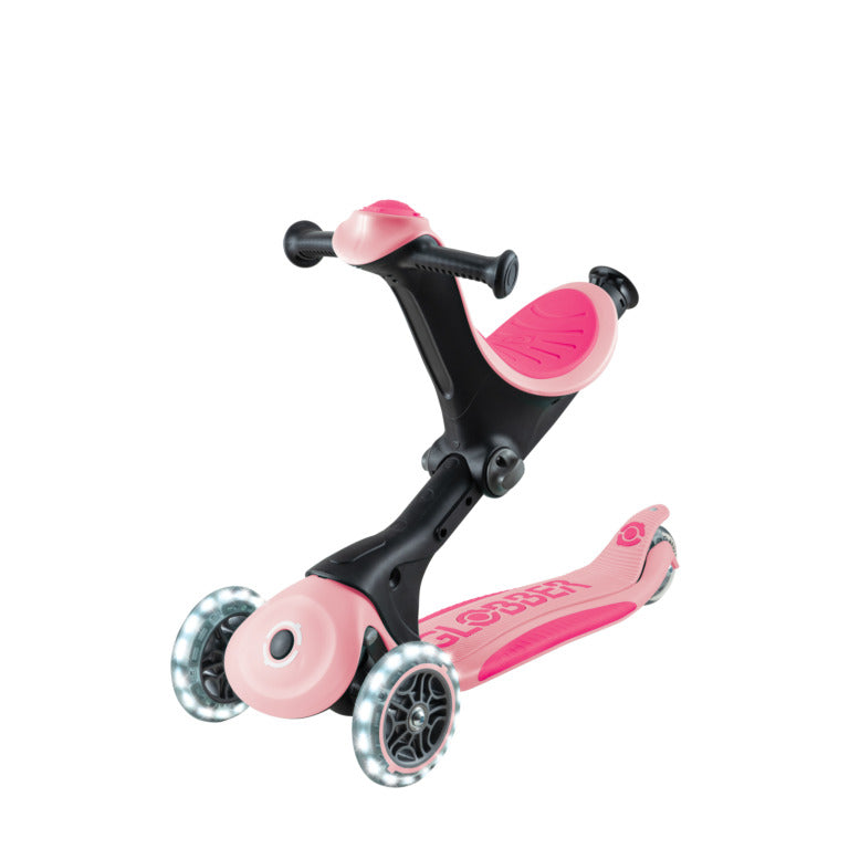 Scooter GO.UP Deluxe Lights  - Pastel Pink (New Version)