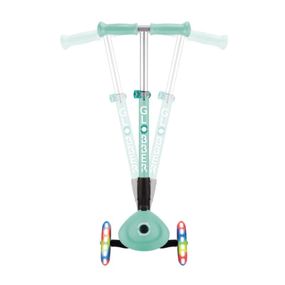 Globber JUNIOR FOLDABLE LIGHTS Mint - Swanky Boutique Malta