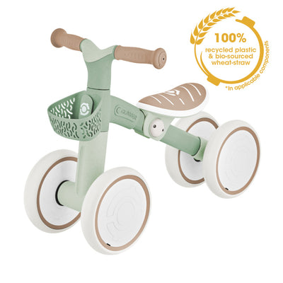 Globber LEARNING BIKE ECOLOGIC Pistachio - Swanky Boutique Malta