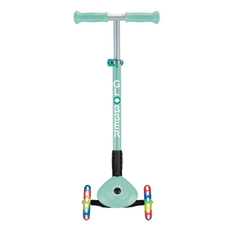 Globber Primo Foldable Lights Mint - Swanky Boutique Malta