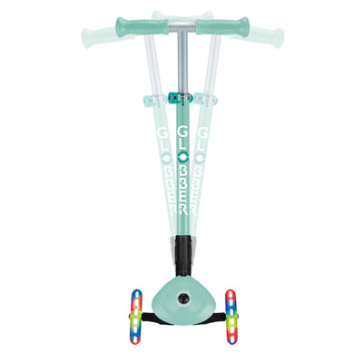 Globber Primo Foldable Lights Mint - Swanky Boutique Malta
