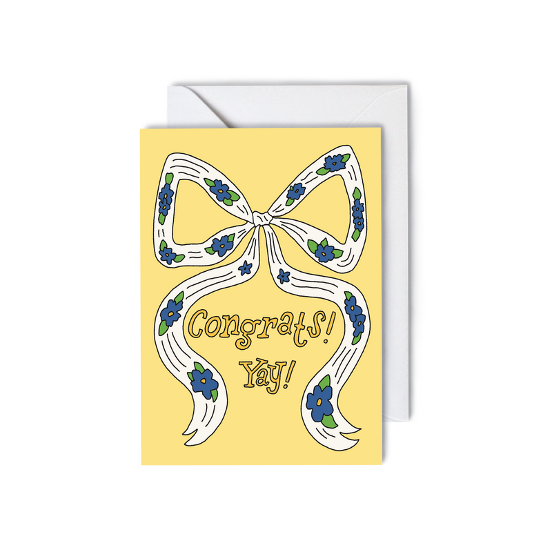 Greeting Card Congrats - Swanky Boutique