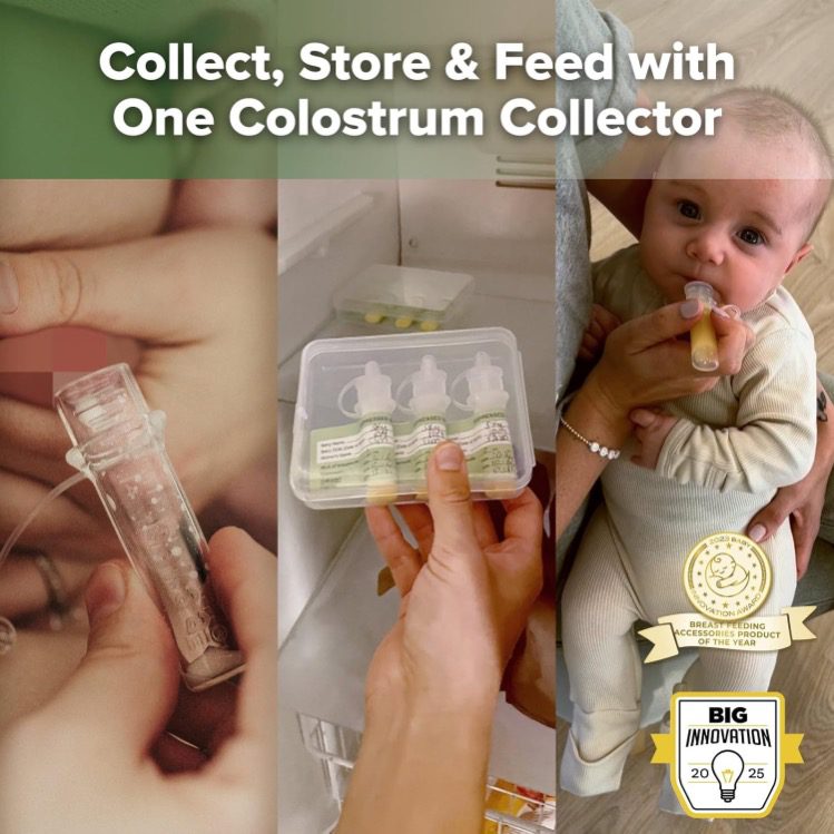 Haakaa - Colostrum Essentials Pack  Colostrum Collector 4ml (6pcs) Steriliser Bag 750ml  Ice Brick - Swanky Boutique Malta