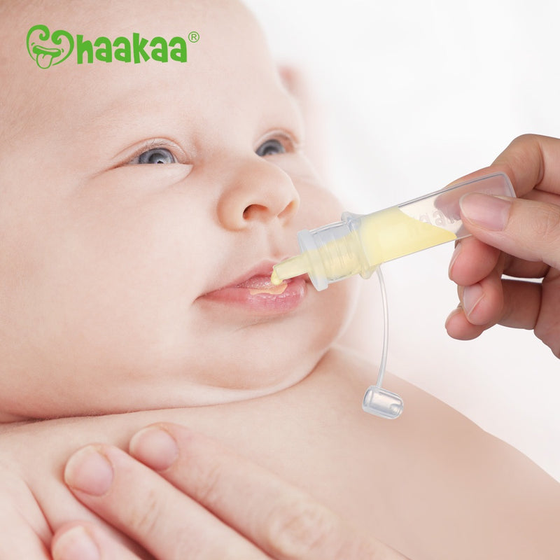 Haakaa - Pre-Sterilised Silicone - Colostrum Collector 4ml (1-pack) - Swanky Boutique Malta 